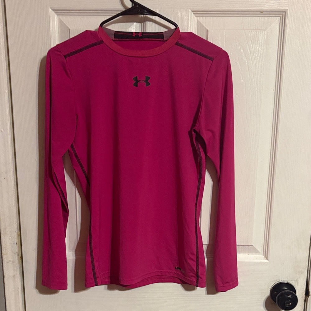 Under Armour Fuchsia Performance Top